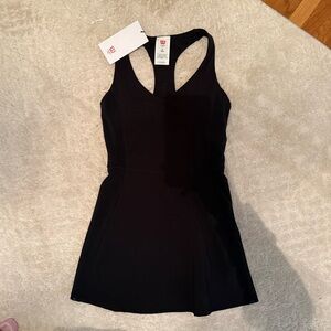 Wilson black tennis court dress
